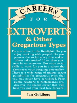 Careers for Extroverts & Other Gregarious Types - ebook